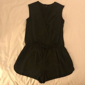 Forever 21 surplice short romper